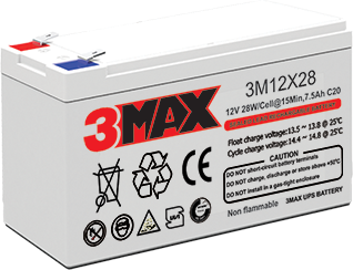 3M12X28 Non flammable Battery